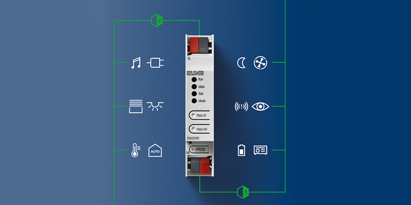 KNX Bereichs- und Linienkoppler bei Wolf Elektrotechnik GmbH & Co. KG in Bad Honnef