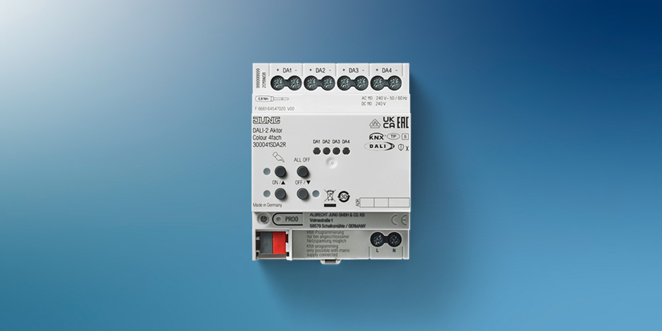 KNX DALI 2 Gateway Colour bei Wolf Elektrotechnik GmbH & Co. KG in Bad Honnef